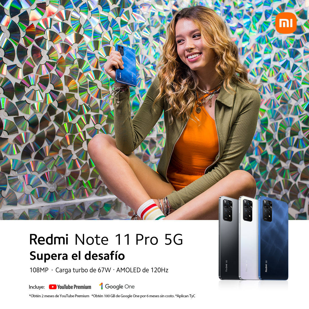 XiaomiPeru's tweet photo. ¿A que no es hermoso? 🤩 El diseño intrépido y libre de #RedmiNote11Pro5G es digno de llamar la atención y combinar contigo. ¡Elige el smartphone de la #SerieRedmiNote11 que más se adapta a tu estilo y #SuperaElDesafío! 😉 https://t.co/FpMdnLvQua
