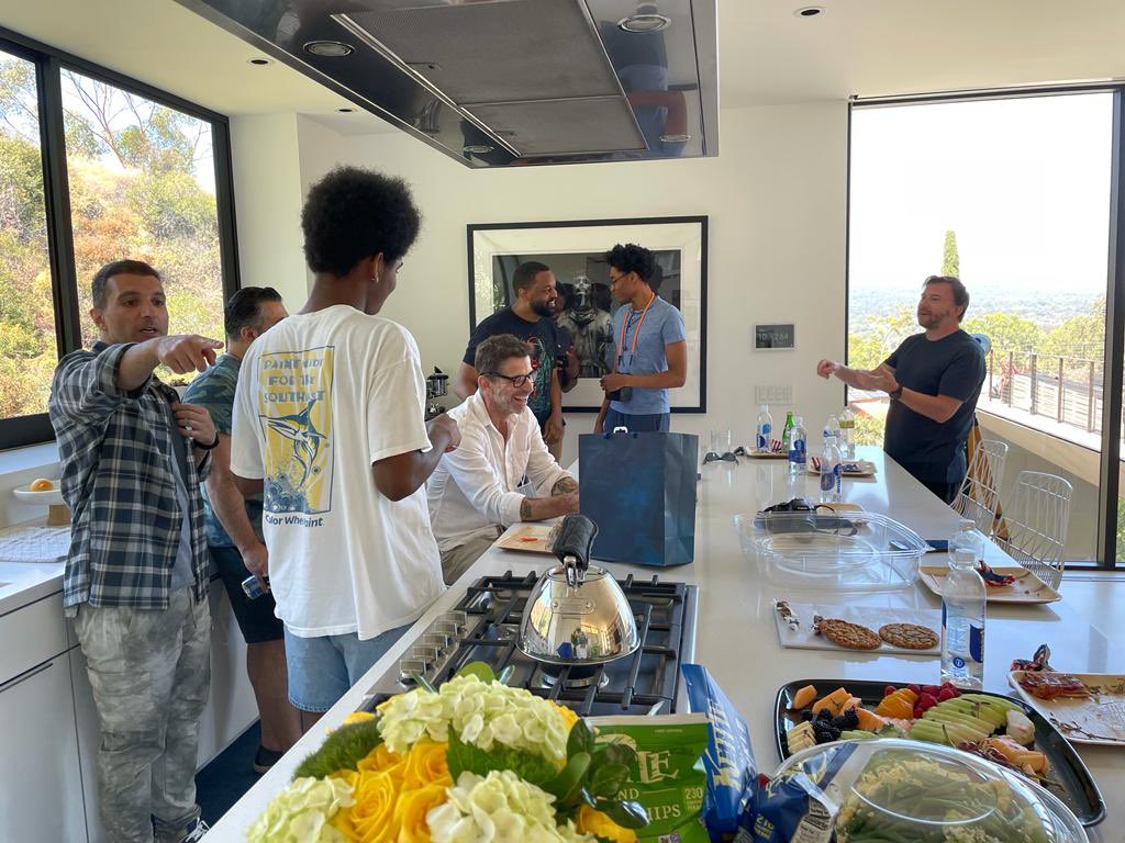 OhioDavee's tweet image. Sunday lunch with with @ZackSnyder & the boys at the Quarry ⚒️ . Bourbon, food & good laughs. Incredibly grateful for the hospitality 🥃 @TPZMickD @afabrizio44 @HereForZack @TNauthority @DexterW04111758
#QuarryMen