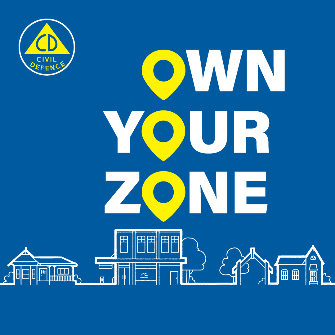 Own your zone. Source: National Emergency Management Agency.