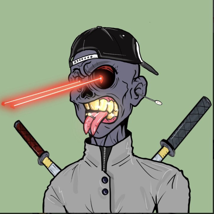 If had to choose my favorite zombie trait would be the gold teeth. LFG!!! <a href="/bzombiesc/">bzc 🧟‍♀️</a> #BZCarmy