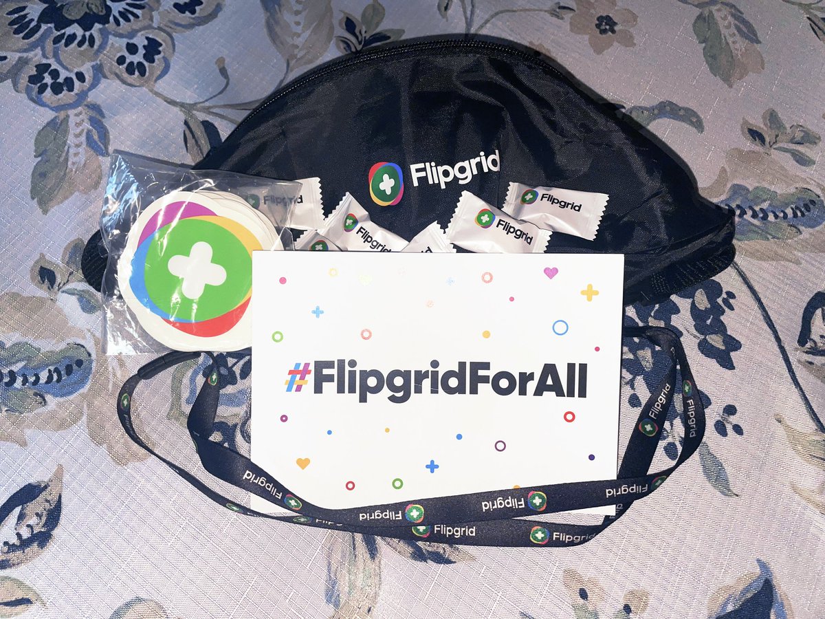 Great way to end the weekend 🤗 got my @MicrosoftFlip  swag in the mail! Can’t wait to see where this awesome app takes my future kiddos 🥳 #FlipGridForAll