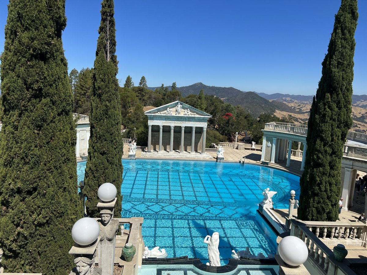 GREGREITMAN's tweet photo. Hearst Castle Summer of 2022 https://t.co/U9GM2bETHS