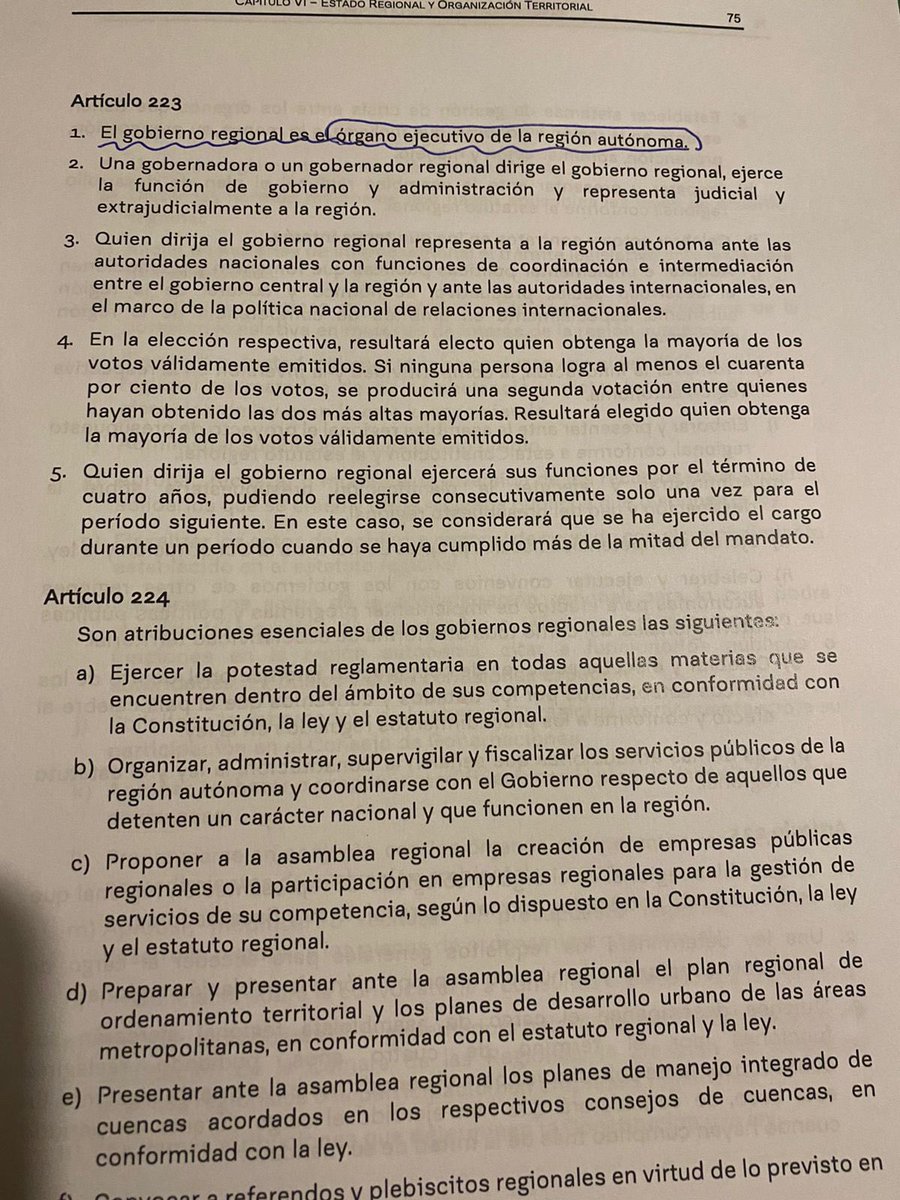 rofauver's tweet image. La nueva constitución asegura más poder a las regiones, dandole funciones de Gobierno a los GOREs (no solo administrativas) y transformando los CORE en Asambleas Regionales, con facultades legislativas. Gran avance en descentralización! @rmunda  
A informarse!
