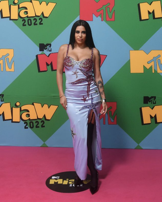 mtvmiaw's tweet photo. No me puedo decidir 😳 ¿cuál es tu outfit favorito de la Pink Carpet? Lxs leo con el hashtag #MTVMIAW2022 https://t.co/KJwPQPxunB