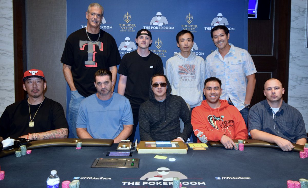 Final Table Time in our Signature Event - the $250,000 Guarantee $460 monolith

$63,220 FTW

Chipcounts: thundervalleyresort.com/casino/poker/b…