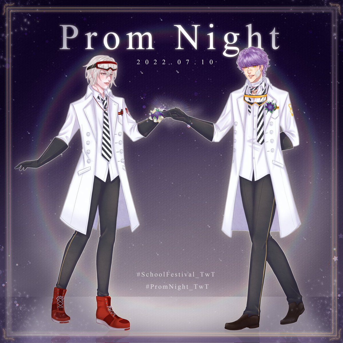 TTW_Carmen's tweet photo. #PromNight_TwT
"ไรชูว...นายจำได้ไหม"
"ตอนที่เราคุยกันครั้งแรกก็ใส่ชุดนี้"
"ตอนนั้นนายก็มีแผลเต็มหน้าแบบนี้"
"นายเคยบอกว่าเป็นคนขี้เบื่อ ชอบอะไรได้ไม่เกินสามเดือน แต่รู้อะไรไหม...ตอนนี้เกินสามเดือนแล้วนะ"
"ถ้าได้อยู่ด้วยกันไปเรื่อยๆแบบนี้ก็คงดี ช่วงเวลาที่เหลือก็ฝากตัวด้วยนะ" https://t.co/DGS3MaogvD