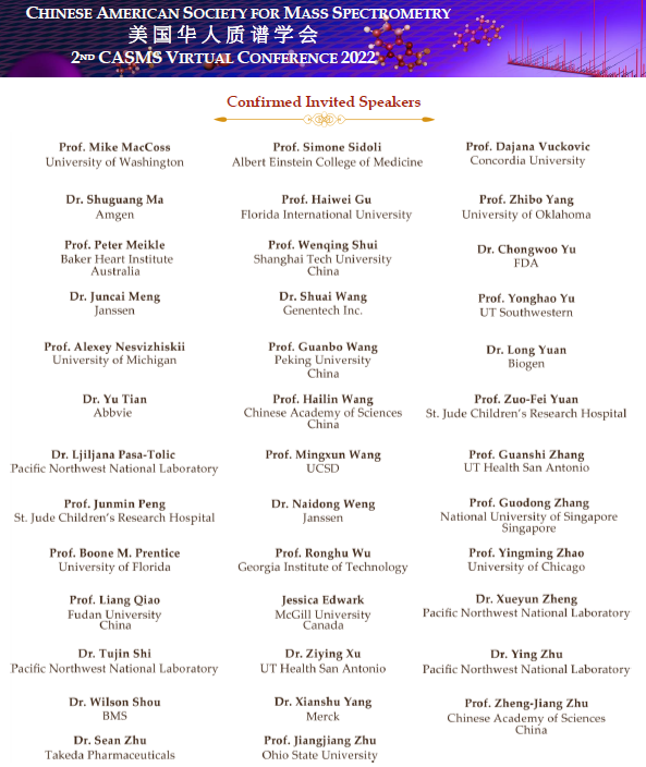 CASMSorg's tweet photo. Call For Abstract! The 2nd Chinese American Society for Mass Spectrometry Virtual Conference (10/17-10/21, 2022). Submit your abstract by 07/29 to compete for > 20 presentation awards! Presenters will receive complimentary registration!  https://t.co/n5gv4I538F https://t.co/lrNPQIys7h