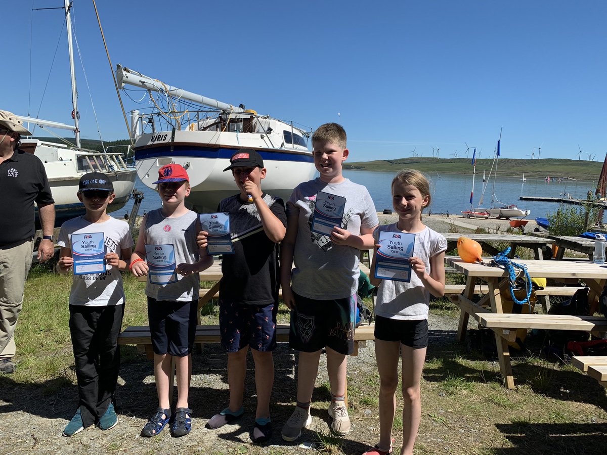 <a href="/1stabergelecubs/">@1stAbergele(St Michaels)cubs</a> with@SWAT ScoutsCymru Water Activities Team <a href="/LlynBrenig/">Llyn Brenig</a> for their sailing taster session diolch i to