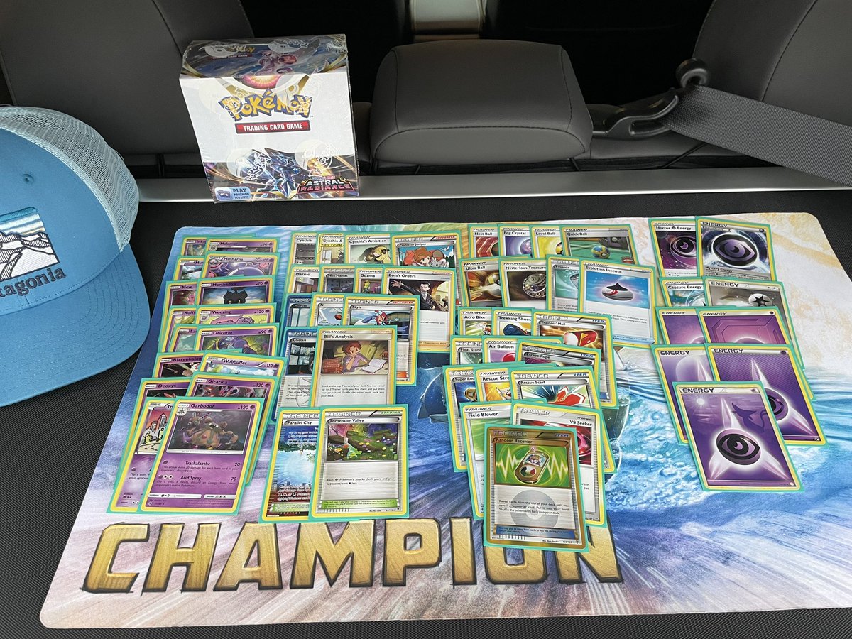 sw4ginator5000's tweet photo. Played in a 12 man GLC tourney today. Only a handful of reps as I was trying to scrape together cards last night. I still brought it home though winning a box of astral radiance. Felt like the 60 was close to perfect with a couple of changes to make for the next one @enjoifriend https://t.co/m152vPQNpp