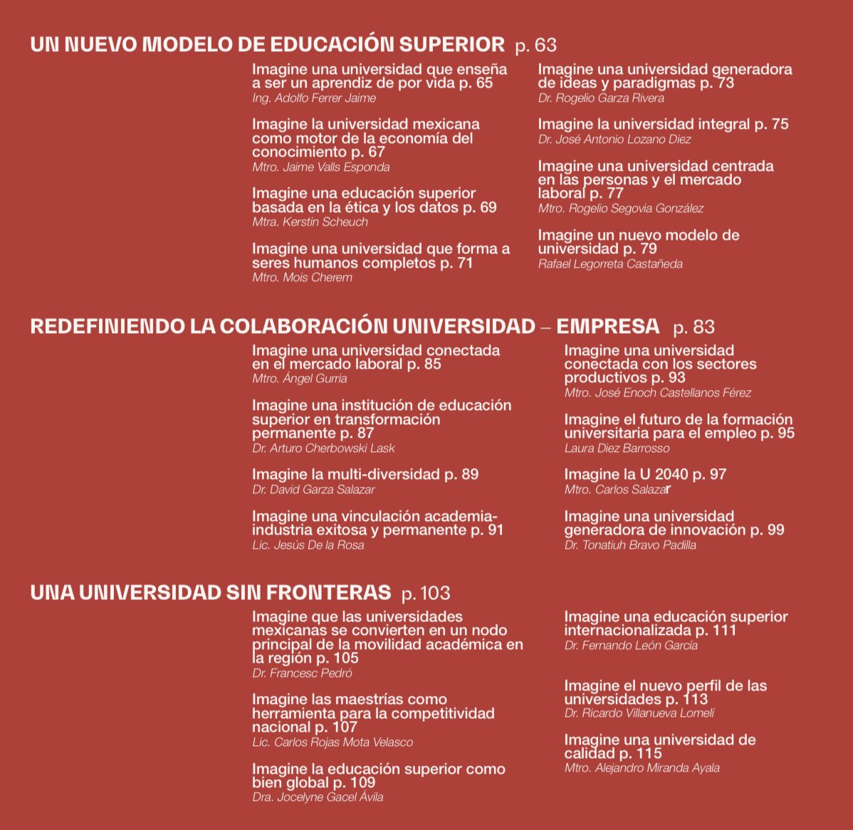 FJ_Marmolejo's tweet photo. ¿Por qué y cómo transformar las #universidades para el #futuro?. Grato compartir reflexiones c/  @marcelocabrol,Enrique Graue, @BlancaHerediaR,
@BeatrizPRangel_,
@JCRomeroHicks,
@ArturoReyesS_,José Sarukhan y Rodrigo Guerra. 
Nuevo libro disponible en: https://t.co/CxyWtqDh0P https://t.co/2Zz9hHnNlY