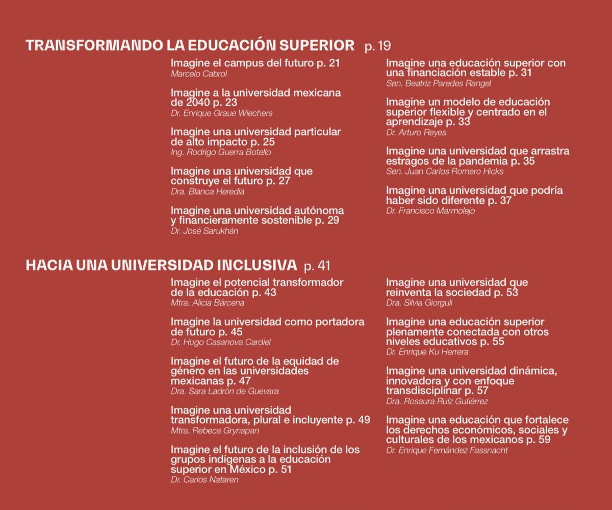 FJ_Marmolejo's tweet photo. ¿Por qué y cómo transformar las #universidades para el #futuro?. Grato compartir reflexiones c/  @marcelocabrol,Enrique Graue, @BlancaHerediaR,
@BeatrizPRangel_,
@JCRomeroHicks,
@ArturoReyesS_,José Sarukhan y Rodrigo Guerra. 
Nuevo libro disponible en: https://t.co/CxyWtqDh0P https://t.co/2Zz9hHnNlY