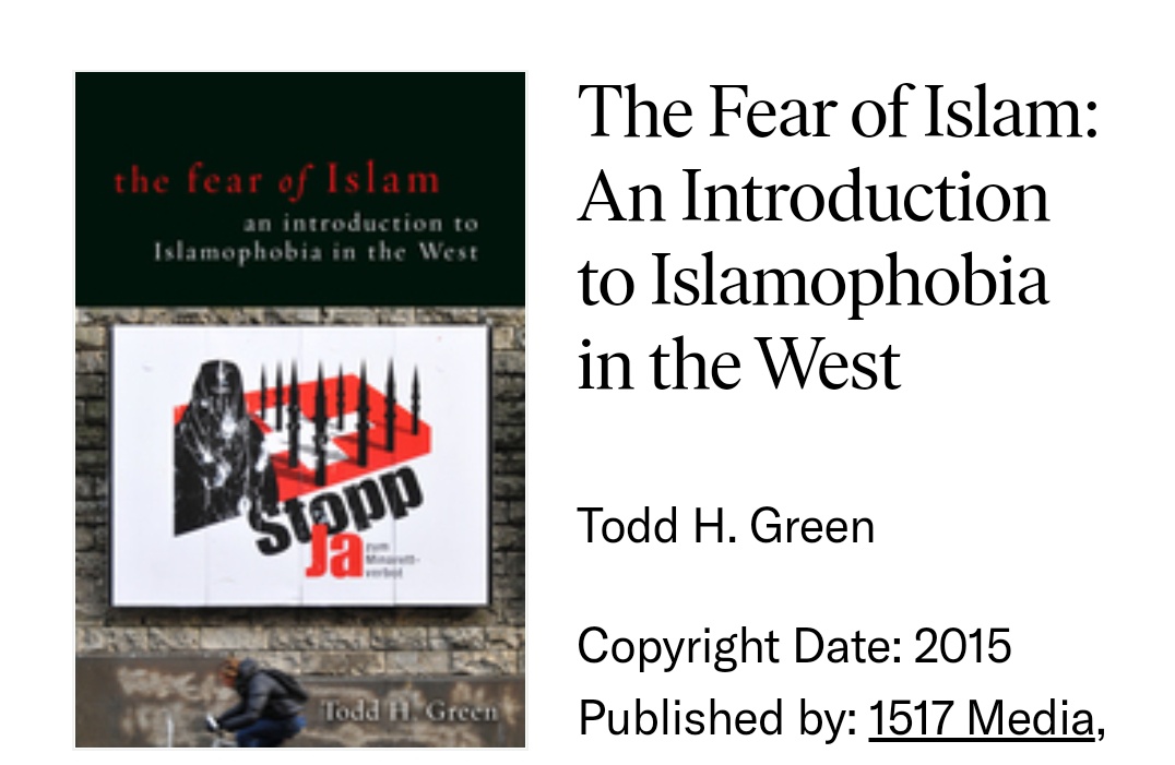NathaliPutrRexx's tweet photo. Amazing Book, Jihad &amp; Jihadis are not the problem, but #Islamophobia is.

I agree 100% with Todd H Green, Hindus in #India Suffer from #Islamophobia. 
The Day Hindu let go of #Islamophobia, Jihad &amp; Jihadis will End

Simple #Hindus need to let go of the 'FEAR'.

#HinduRashtra🚩🙏 https://t.co/aiw9S5Gyq2