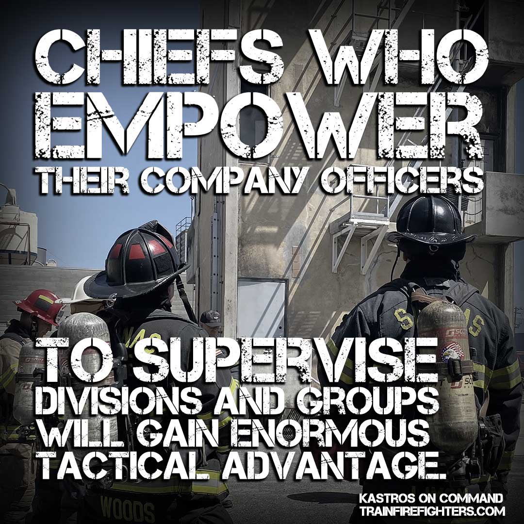 trainffs's tweet photo. The effects of empowerment reach far beyond the fireground. Empowered company officers will better lead their crews in daily tasks and become risk managers 24 hours a day.

#kastrosoncommand https://t.co/lCNzm6ouAL