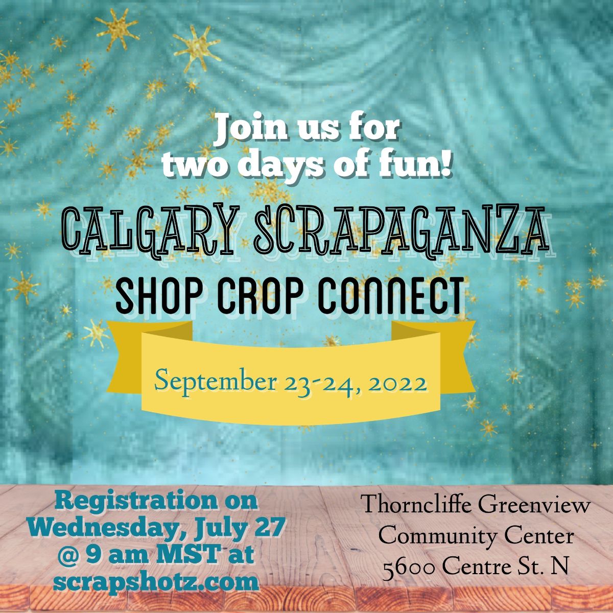 PaperInkCalgary's tweet photo. Save The Date for Calgary Scrapaganza! - https://t.co/hV4I4fcV44 https://t.co/aGNOaT14hl
