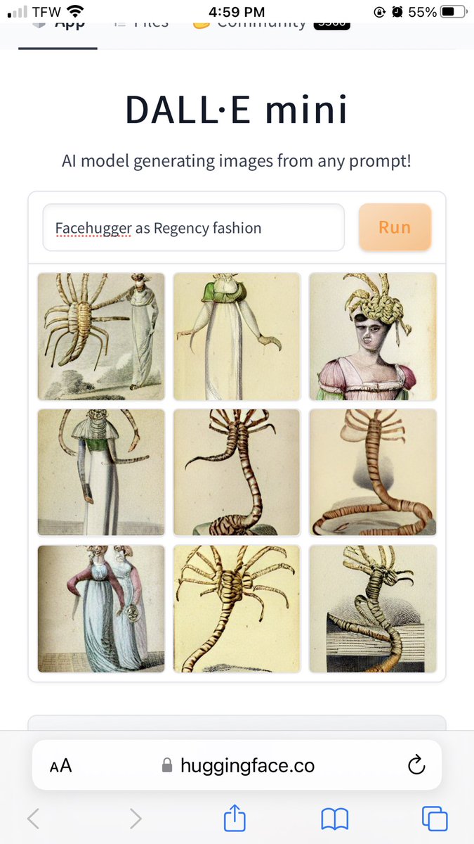CursedDalles's tweet photo. A lady is nothing without her face hugger. https://t.co/U9puaint50