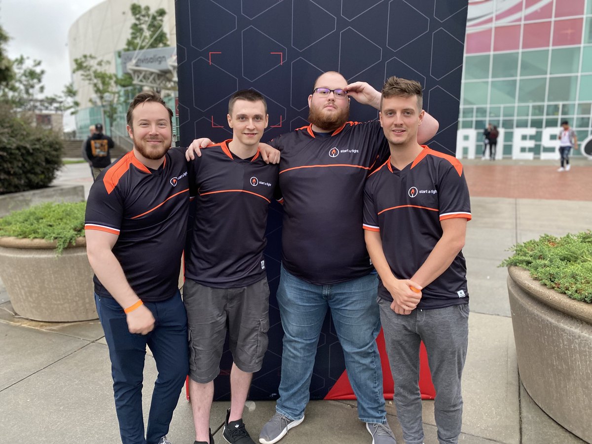 So thankful for <a href="/teamstartafight/">start a fight Esports</a> for allowing us to be here and meet all these fantastic players!