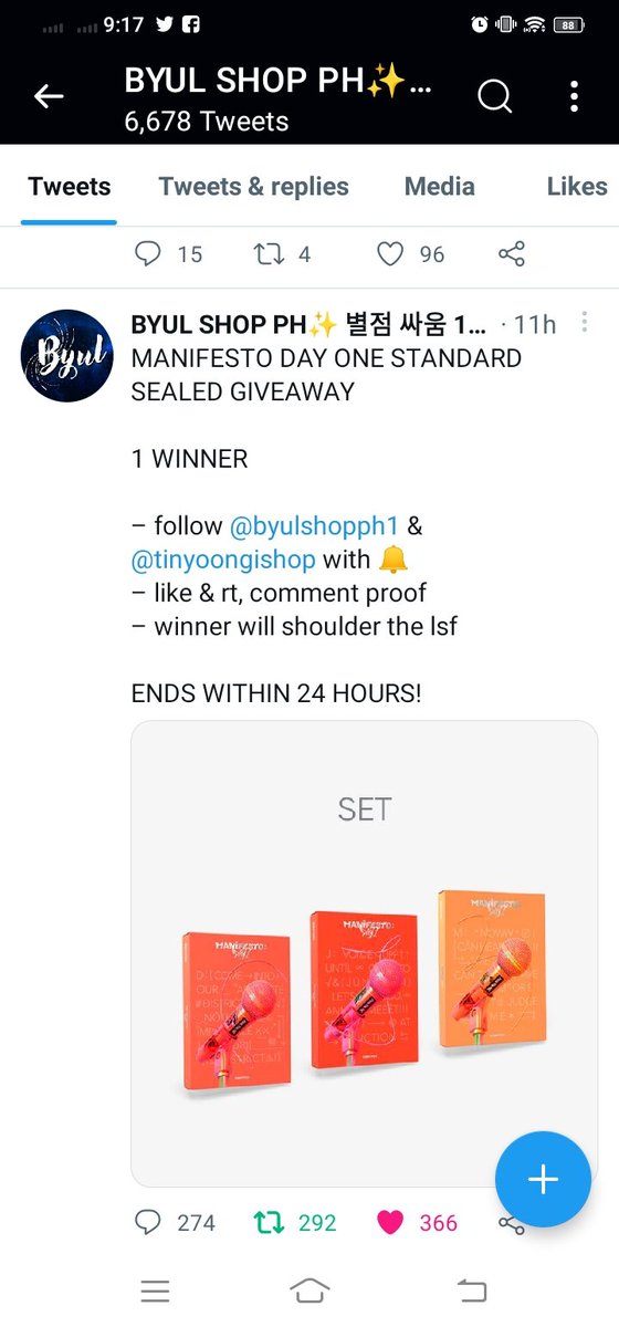 Jakeehoons's tweet photo. @byulshopph1 @tinyoongishop thank u po! https://t.co/pQA8pCvJLS