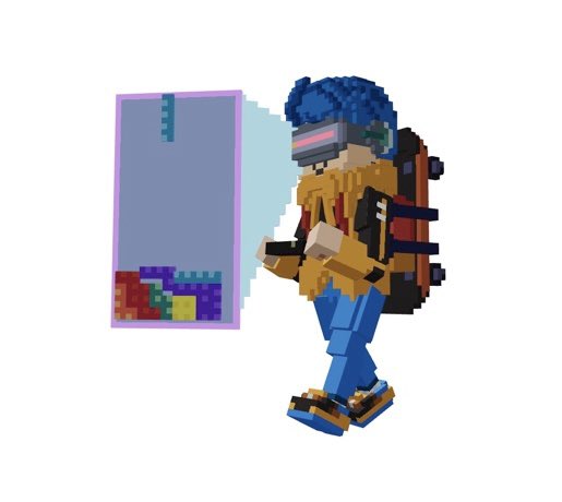 shoutout the legend @VoxelHaus for hooking it up with this sick 3D pixel fanart of gamerboi from <a href="/deekaymotion/">DeeKay</a> !!!