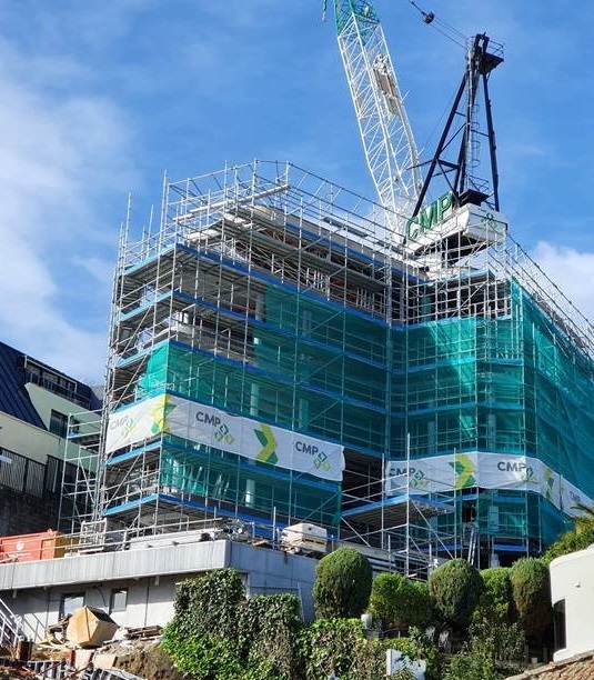 PacifeconNZ's tweet photo. Construction started April 2021 for Sonata Apartments, St Heliers Bay. 5 apartments across a 7 storey building.
CMP Construction Limited
#construction #building #auckland #apartments #residential https://t.co/ArNeer5jpG