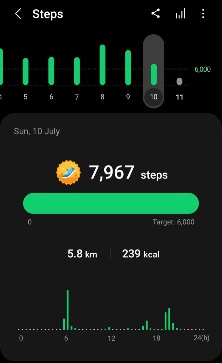 vickcodes's tweet photo. #Day9 ended with ~8k steps. Motivation continues..... 🚶‍♂️ 🚶‍♂️ 💪 
#fitness #FitnessGoals #100DaysOf6kSteps #100DaysOfWalkingChallenge https://t.co/FyyWxqcenD