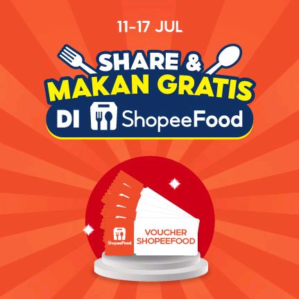 sone_wulan's tweet photo. Share &amp; Makan Gratis Bareng Teman di ShopeeFood. Klik link ini dan dapatkan vouchernya sekarang! https://t.co/wf0pqPKSAa https://t.co/F9WqCCbDAV