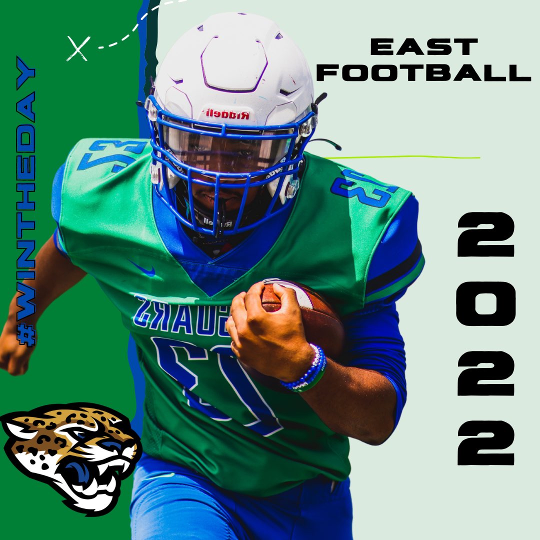 eastjagsFB's tweet photo. Tomorrow officially kicks off the 2022 season! Make sure you have an updated physical. See you at 9! #GoBigE #WinTheDay https://t.co/uK4bO5PXdh