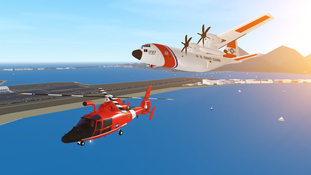 AirplaneSim's tweet photo. Coast Guard coming soon ๐ #AirplaneSim https://t.co/RYhSNMrgSJ
