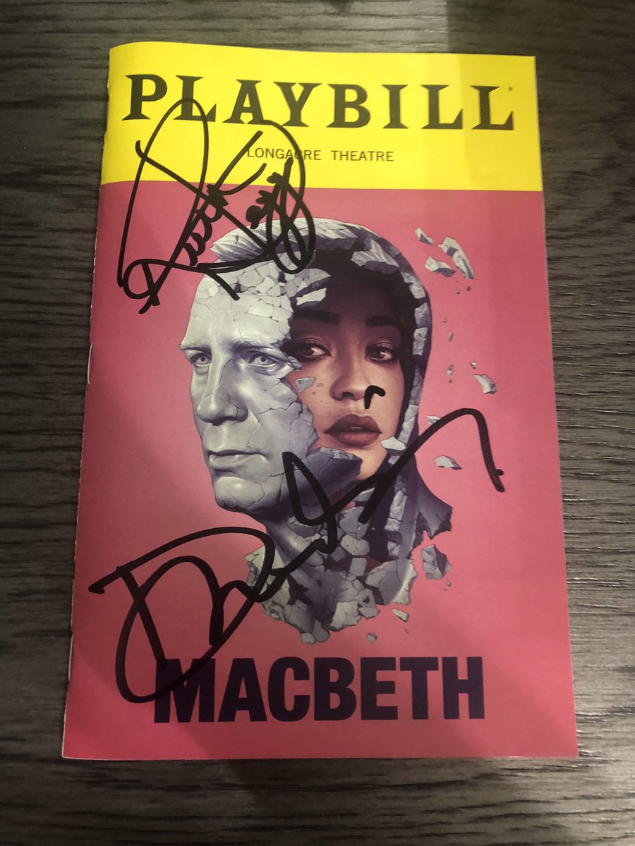 MufsinM's tweet photo. @macbethbway finally comes to a close. Great to see the talented #DanielCraig and #RuthNegga tackling a classic story for the modern age. #macbeth #shakespeare #macbethbway https://t.co/i5fFKoLodM