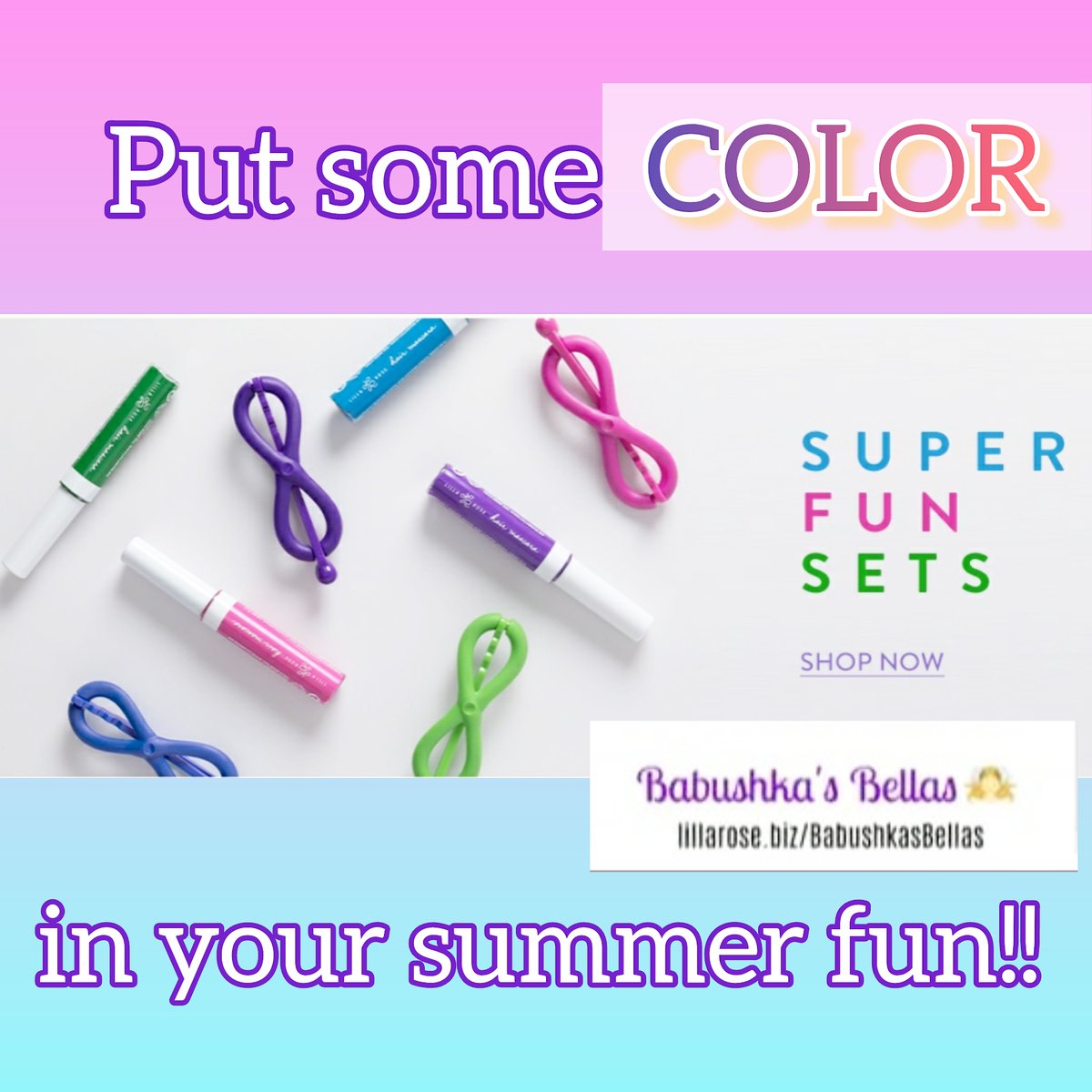 BabushkasBellas's tweet photo. Add some #color to your #summerfun!!
#hairmascara #sportflex #hairstyle #updos #beach #heatwave #sports #camp #summertime https://t.co/LwIMHdSd7O
