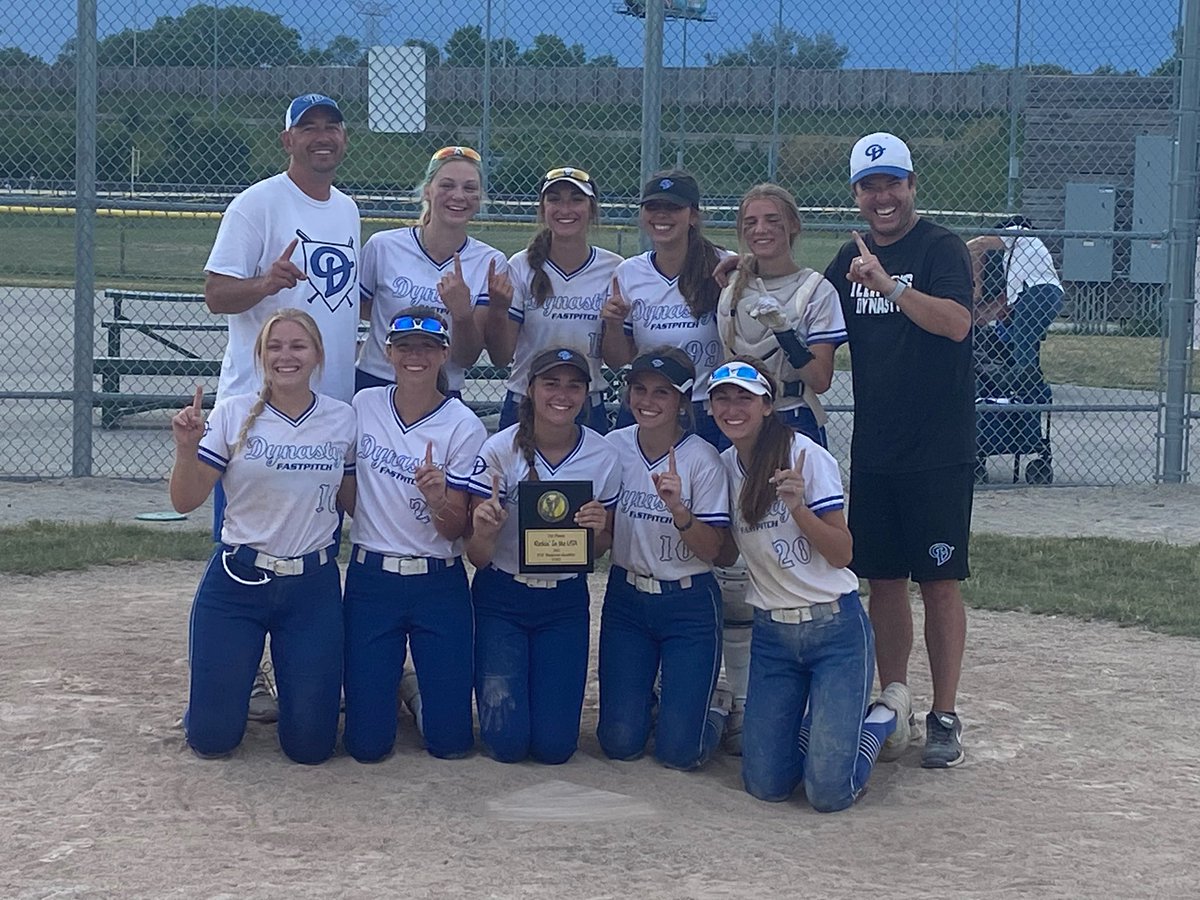 PrimeMidState's tweet photo. Congrats to 16U Dynasty Fastpitch Gold for winning the PGF Qualifier! Heck of a weekend from these ladies going 6-0! https://t.co/xLxDysgQiY