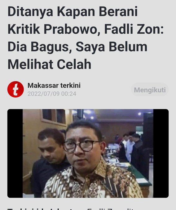 Alasan bilang aja loe takut jd gembel ia kan <a href="/fadlizon/">FADLI ZON</a>