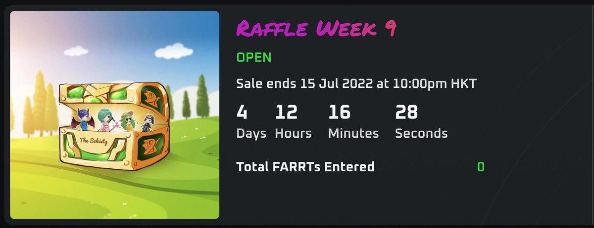 TheSolcietyNFT's tweet photo. GM to all Solmates and Friends 💜

Raffle Week 9 is now live!🎟️

*A reminder on how to enter our raffles:
🔒STAKE LOCK your Solmate 
🪙EARN $CIETY for raffle tickets
🎲ENTER draw for MORE SOLMATES!!

#NFT #SOL $CIETY #solananft #NFTGiveaways https://t.co/n6lzE4wpG2