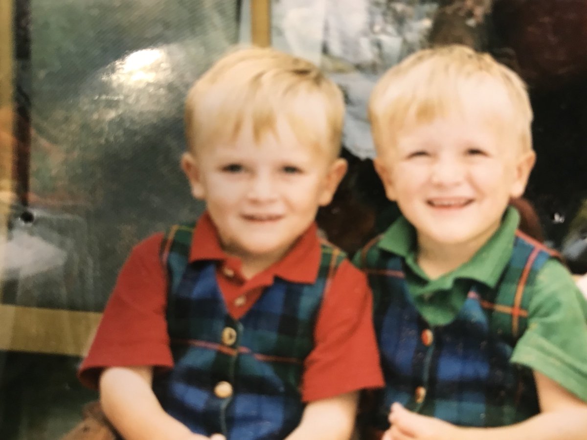 Geoff Wightman (@wightmangeoff) on Twitter photo 11th July.
Many happy returns to โฆ<a href="/samwightman/">Sam Wightman</a>โฉ and โฆ<a href="/JakeSWightman/">Jake Wightman</a>โฉ (left to right). Your dear mother has got you some new matchy matchy waistcoats for your birthday. 11th July.
Many happy returns to โฆ<a href="/samwightman/">Sam Wightman</a>โฉ and โฆ<a href="/JakeSWightman/">Jake Wightman</a>โฉ (left to right). Your dear mother has got you some new matchy matchy waistcoats for your birthday.