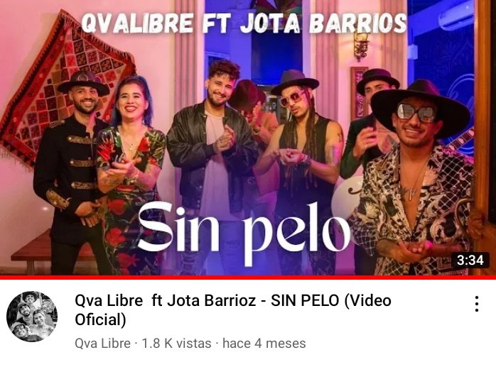 JotaZBarrioZ's tweet photo. #PedazoDeTi 🧩 (Con solo 2 días desde su estreno) empata a #SinPelo 🎩 ( 4 meses).
Ambas con más de 1800 reproducciones 🤩🎶
¿Y cuál de ellas es tu favorita? 🤔 https://t.co/hqrLRflcpW