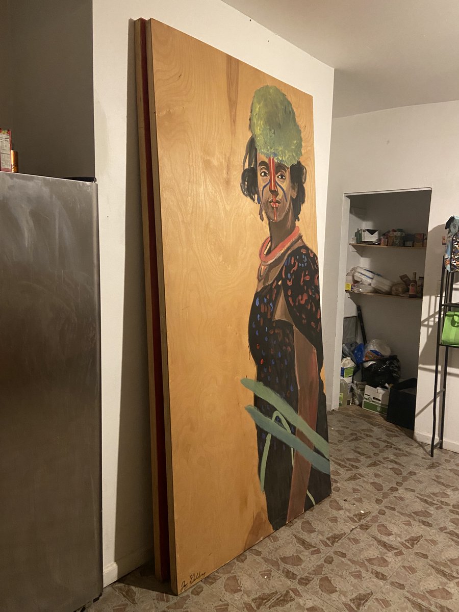 jaygoldingart89's tweet photo. Thinking of minting these as 1/1s. May do it as an auction, where the winning bidder will receive the actual painting. These are 4 x 8 feet btw. https://t.co/F7rjAhI9Sk