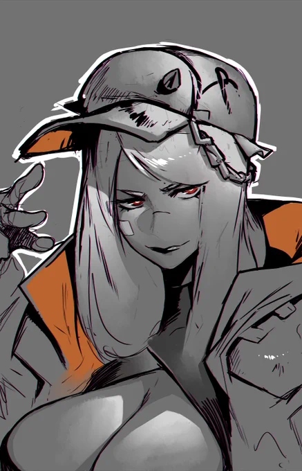 A sketch of someone I've drawn more than once 😱 character belongs to @LyukaArt of course XD 