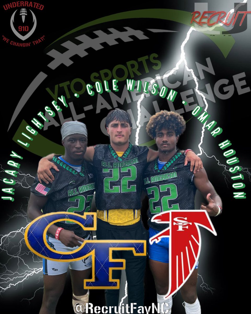 2-6 was definitely representin’ out in Charlotte this weekend! College Coaches… I think a recruiting trip to Fayetteville, NC is a must! <a href="/EdOBrienCFB/">EdOBrienCFB</a> <a href="/KinggCaryy/">Jacary Lightsey💫🌴</a> <a href="/ColeWilson_7/">Cole Wilson</a> <a href="/omarhouston12/">omar houston</a>