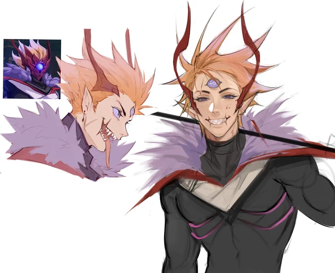 redrew foul legacy concept from last year 