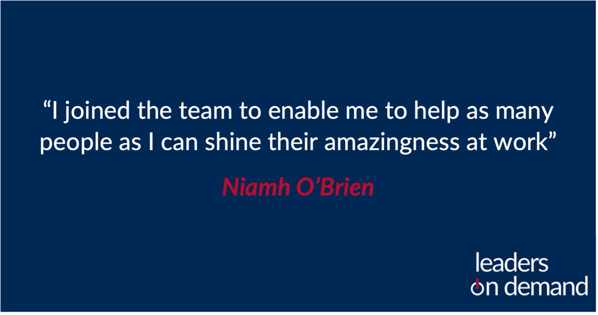 Niamh O'Brien is a performance coach and leader who brings out the best in every individual and team she works with. Her strategy is to always prove that the winning differentiator for a business is to have the highest performing and the most collaborative and engaged teams.