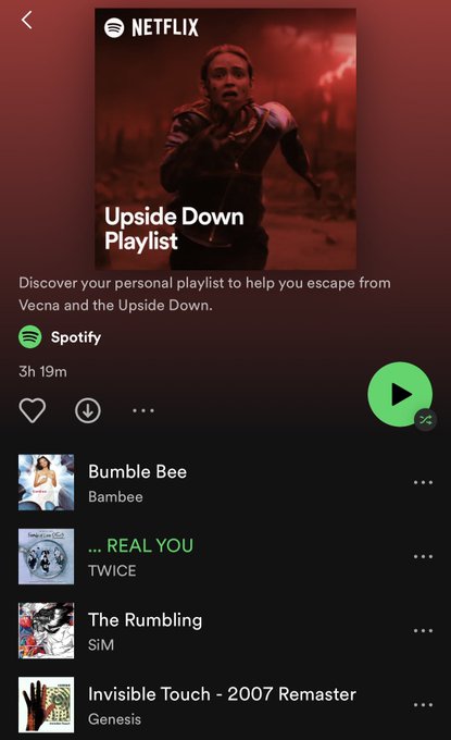 My &ldquo;safe from Vecna&rdquo; playlist is um&hellip;okay hear me out. Lol https://t.co/NeoOJGMFJ3