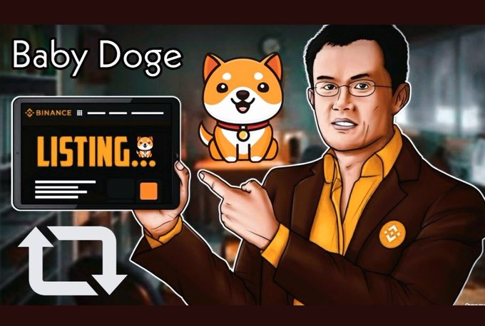 Solv_proctocol's tweet photo. BabyDogeCoin Army, with likes and comments, ask Mr. CZ to list BabyDoge on Binance. Be sure to support us so that we can see each other Let's prove that we are not robots
@cz_binance
@binance
#BabyDogeArmy 
#BabyDogeArmy
👑🐶👑 #listings https://t.co/ywPP40tBND https://t.co/m9z69XKdRI