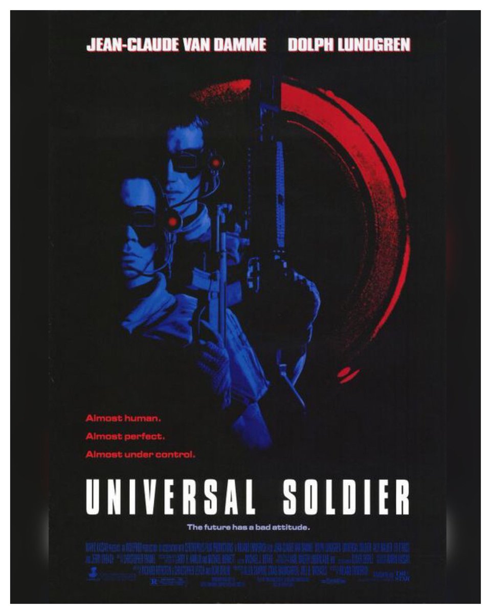 30 Years #UniversalSoldier Starring: #JeanClaudeVanDamme #DolphLundgren #AllyWalker #EdORoss #EricNorris #LeonRippy #TommyListerJr. #JerryOrbach Directed By: #RolandEmmerich 

#WreckLeaguePodcast