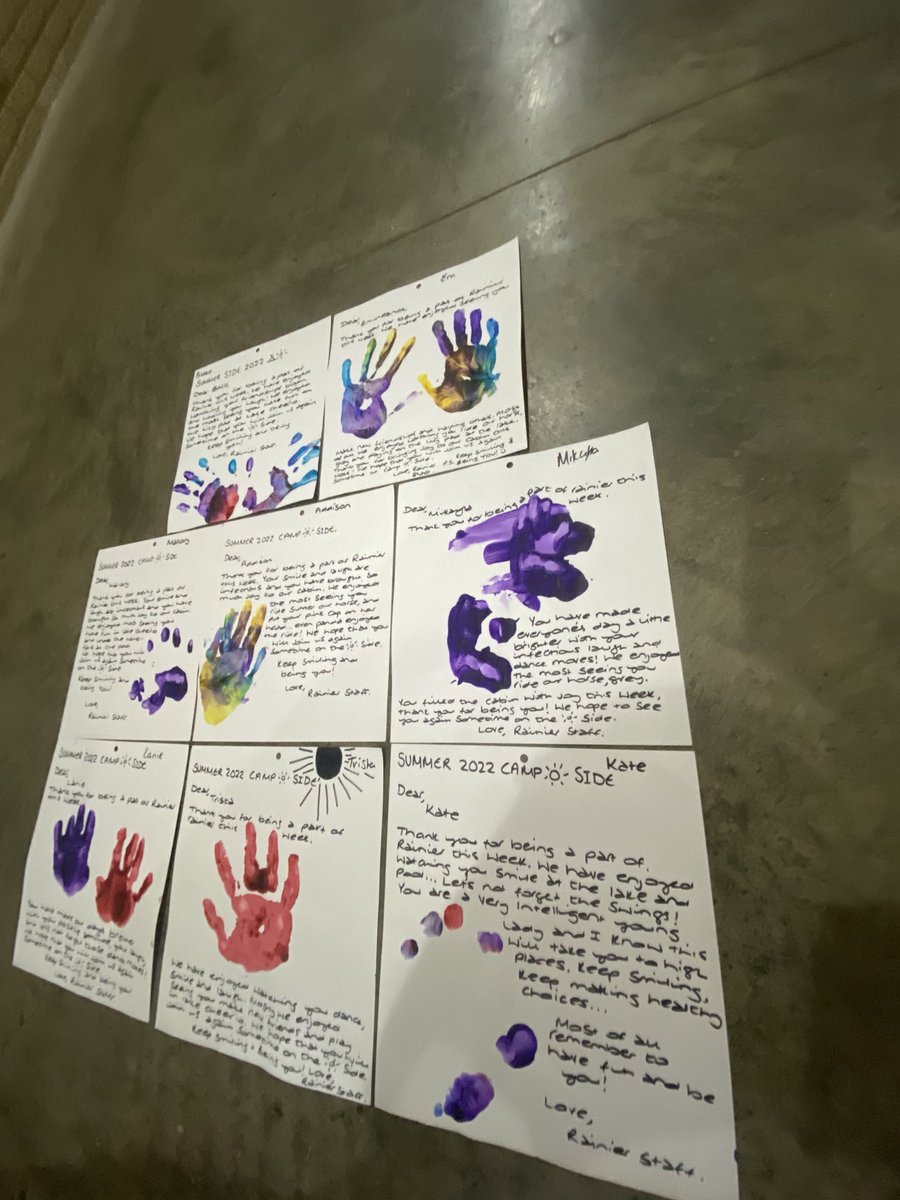 sendis_wlv's tweet photo. For the past month Iโve been working 17 hour days on a special needs camp in the US. Reflection: Handprints are a reminder that each one of us are unique - we need to celebrate this, encourage it, and embrace it within the classroom and beyond ๐ค๐ฝ (love in ASL) #StarTakeOver https://t.co/HtdL49p8Wh