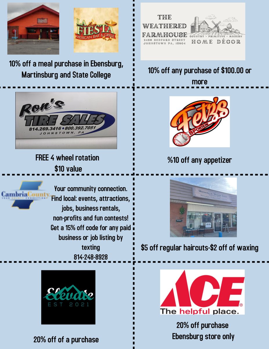 ThunderFlood_PA's tweet photo. Just print off or screenshot on your phone and SHOP AWAY ALL SUMMER!  Thanks to these newest Thunder sponsors for supporting not only us but our AWESOME FANS offering these discounts till September! https://t.co/Joabctdpdr
