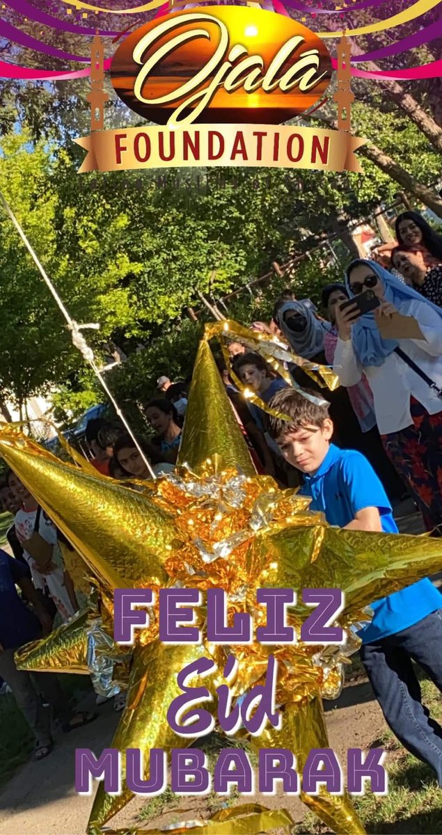 latinomuslims's tweet photo. Yesterday my family was blessed to celebrate Eid Al-Adha with the Ojala Foundation / Latino Muslims of Chicago. I loved seeing the joy on my son's face as he hit this big pinata. #OjalaFoundation #LatinoMuslims #HispanicMuslims #LatinoDawah @latinomuslim https://t.co/WnpZYeAjQk