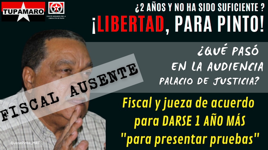 #PintoMedidaSustitutivaYa. Sr. Pte. <a href="/NicolasMaduro/">Nicolás Maduro</a> no permita q pase una semana más. Ordene la liberación de PINTO, ES INOCENTE, aparte han violado sus derechos y está al borde de la muerte. Actúe Pte. <a href="/TarekWiliamSaab/">Tarek William Saab</a> <a href="/TSJ_Venezuela/">TSJ Venezuela</a> <a href="/ONU_derechos/">ONU Derechos Humanos - América del Sur</a> <a href="/Pontifex_es/">Papa León XIV</a> <a href="/irisvarela/">maria iris varela</a>