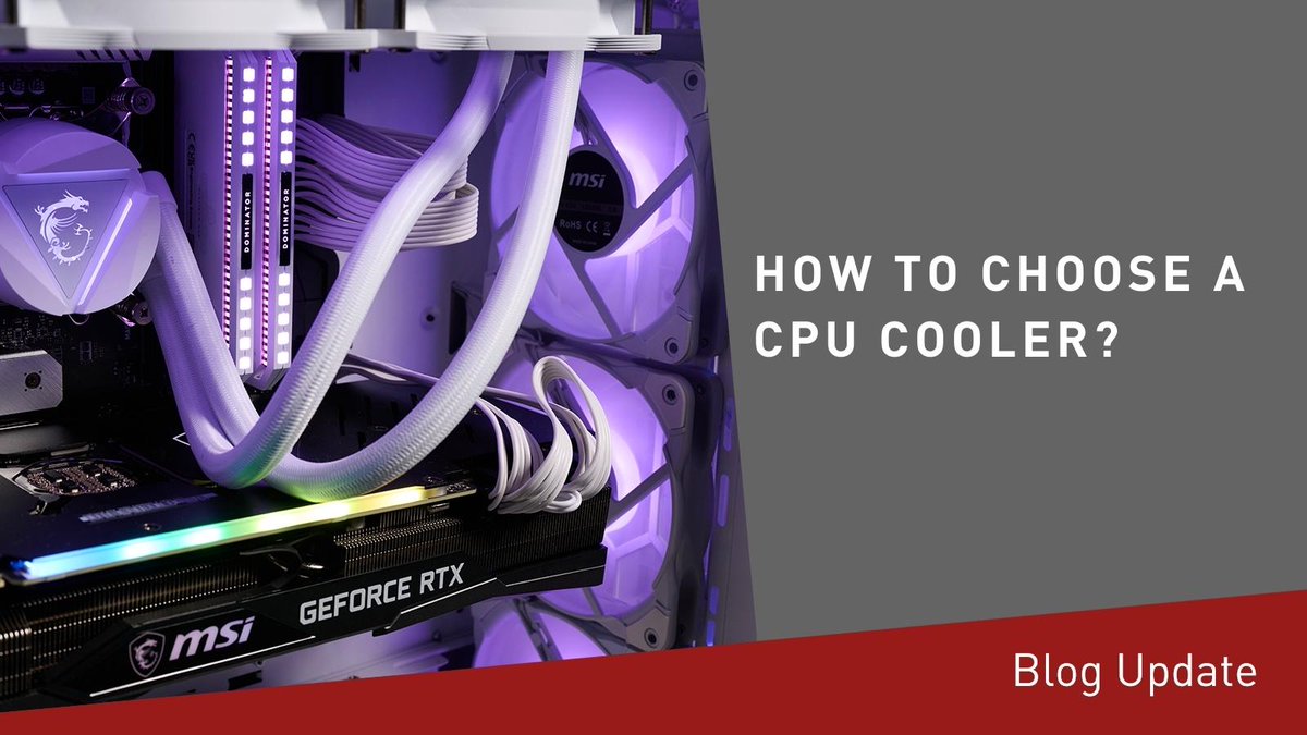 After years of development, having 200W+ TDP power consumption is quite common for current CPUs. Here are some tips and differences between the air coolers and liquid coolers for your reference.
👉msi.com/blog/how-to-ch…

#MSIupdates