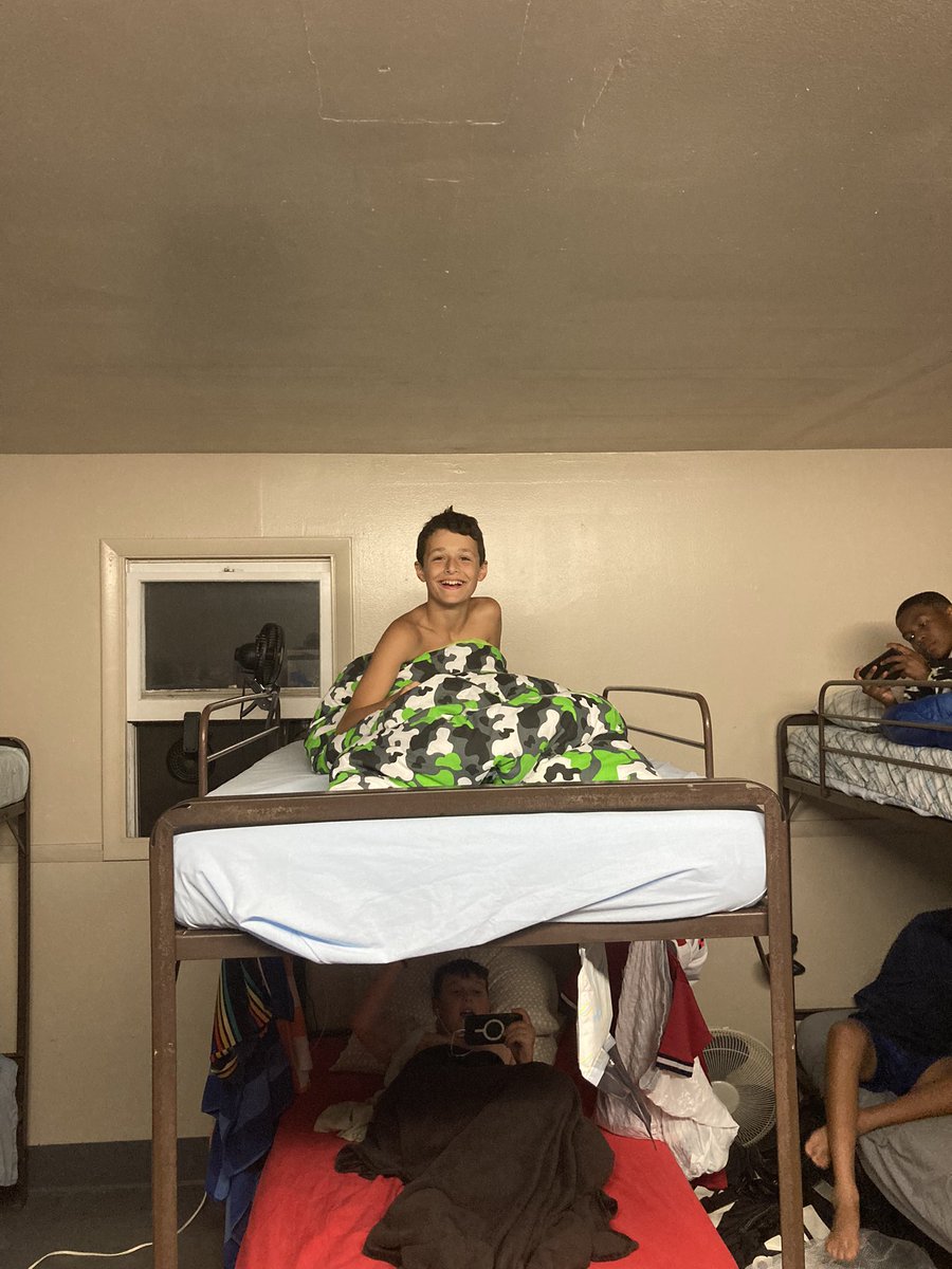 Ready for 6 great days of baseball and making memories that will last a lifetime!  Sleeping in a barrack with ten 12 year olds… Not so much!  #sendhelp #cooperstown