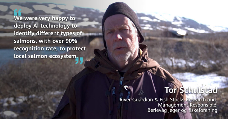 HUAWEI_TECH4ALL's tweet photo. With AI lending a hand, fish stocks researcher Tor Schulstad’s fight against the invasive Humpback Salmon just got less back-breaking!
Learn more about his project: https://t.co/uiDeofeZ5s #Tech4aBetterPlanet #Tech4Nature #TECH4ALL