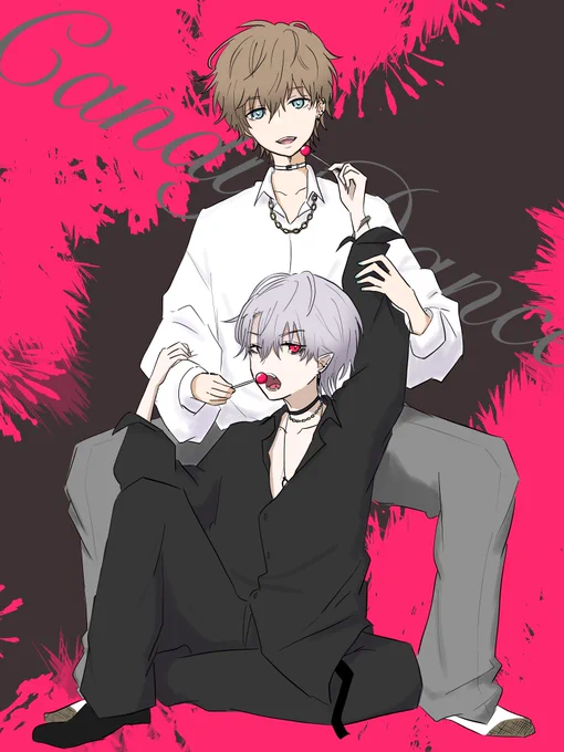 キャンディダンス最高すぎた髪型も衣装も好き#くろのあとりえ #かな絵  #KuzuArt 